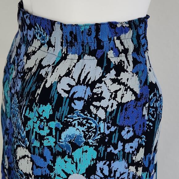 Vintage Gianni Mini Rayon Skirt Size 10 - Picture 5 of 9